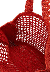 Torba Szoperka z rafii Karl lagerfeld Karl Lagerfeld