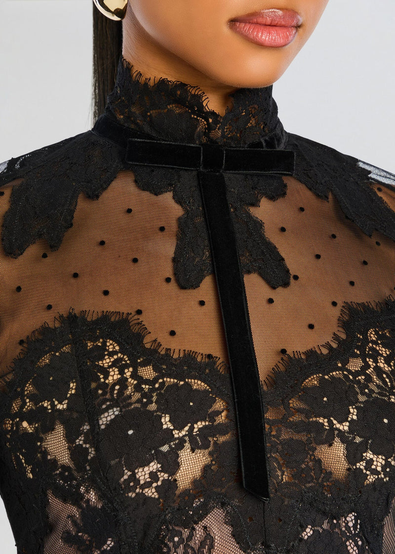 Sukienka FAYLIN LACE DRESS Retrofete Retrofete