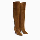 Kozaki zamszowe Venus Over The Knee Casadei Casadei