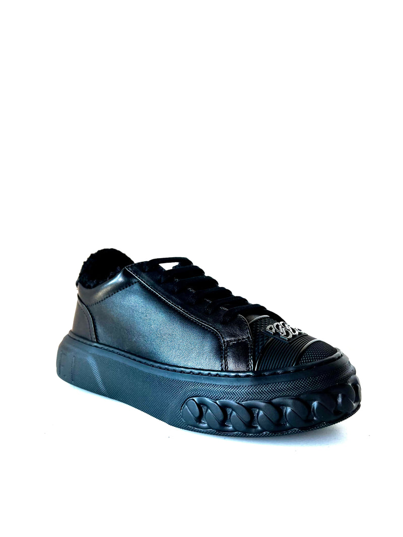 Sneakersy Black Off Road Casadei Casadei