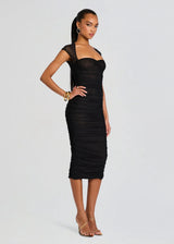 Sukienka Kylie Mesh Midi Seroya Seroya