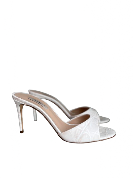 Klapki Croccobell Sand Casadei
