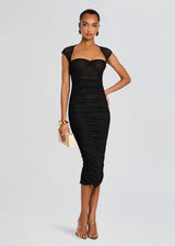 Sukienka Kylie Mesh Midi Seroya Seroya