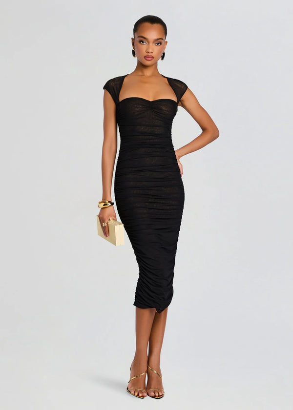 Sukienka Kylie Mesh Midi Seroya