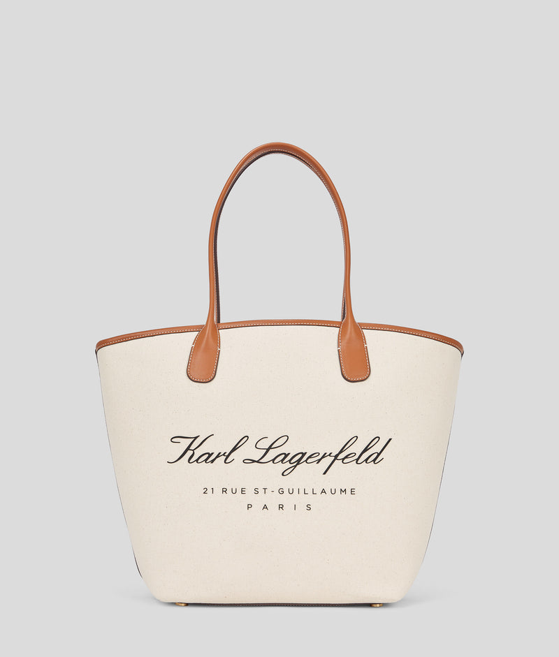 Torba płócienna Tote Hotel Karl Lagerfeld Karl Lagerfeld