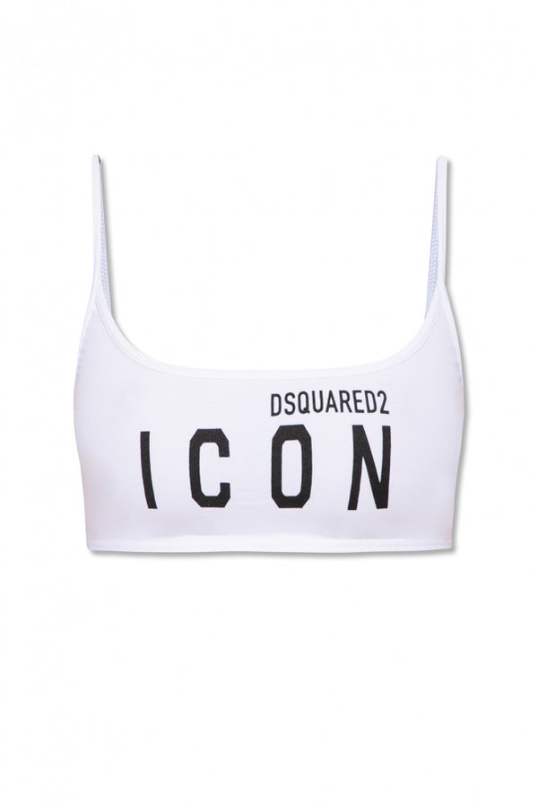 Top Icon Dsquared2 biały